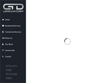 Tablet Screenshot of customglassanddesign.com